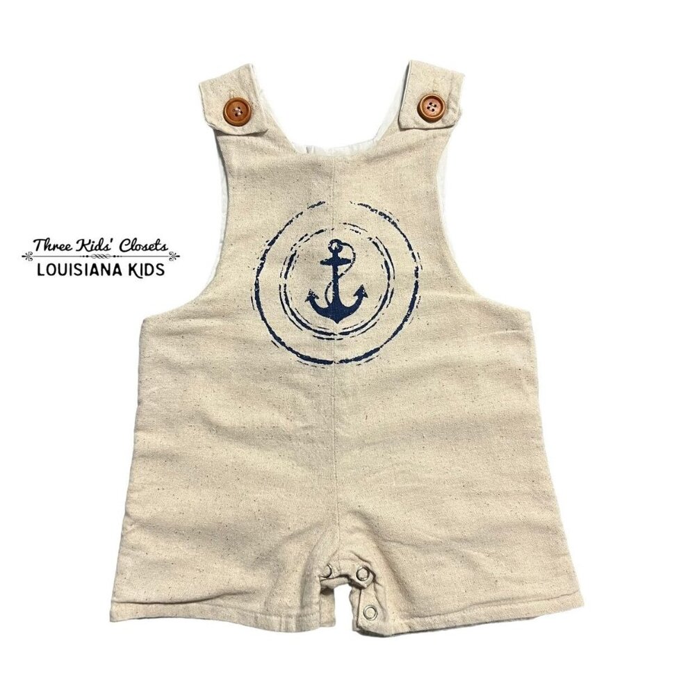 Shades 3-6m Anchor Jon Jon Romper Shortall